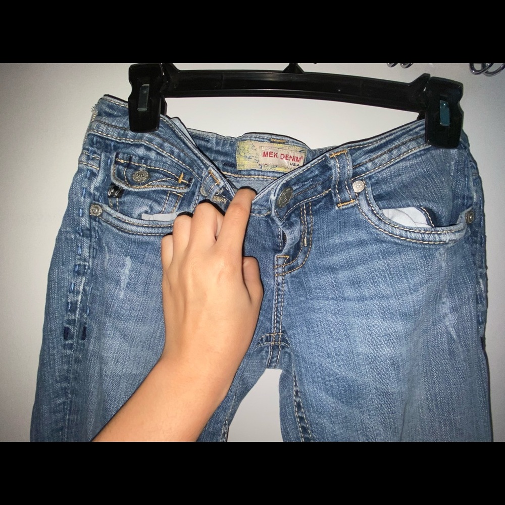 Boot cut jeans
